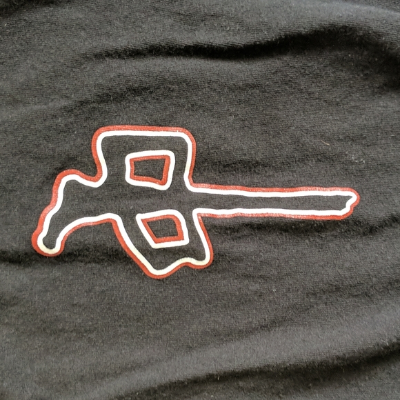 red dragon graphic black short sleeve bodysuit diaper shirt 24 months baby - Picture 2 of 8